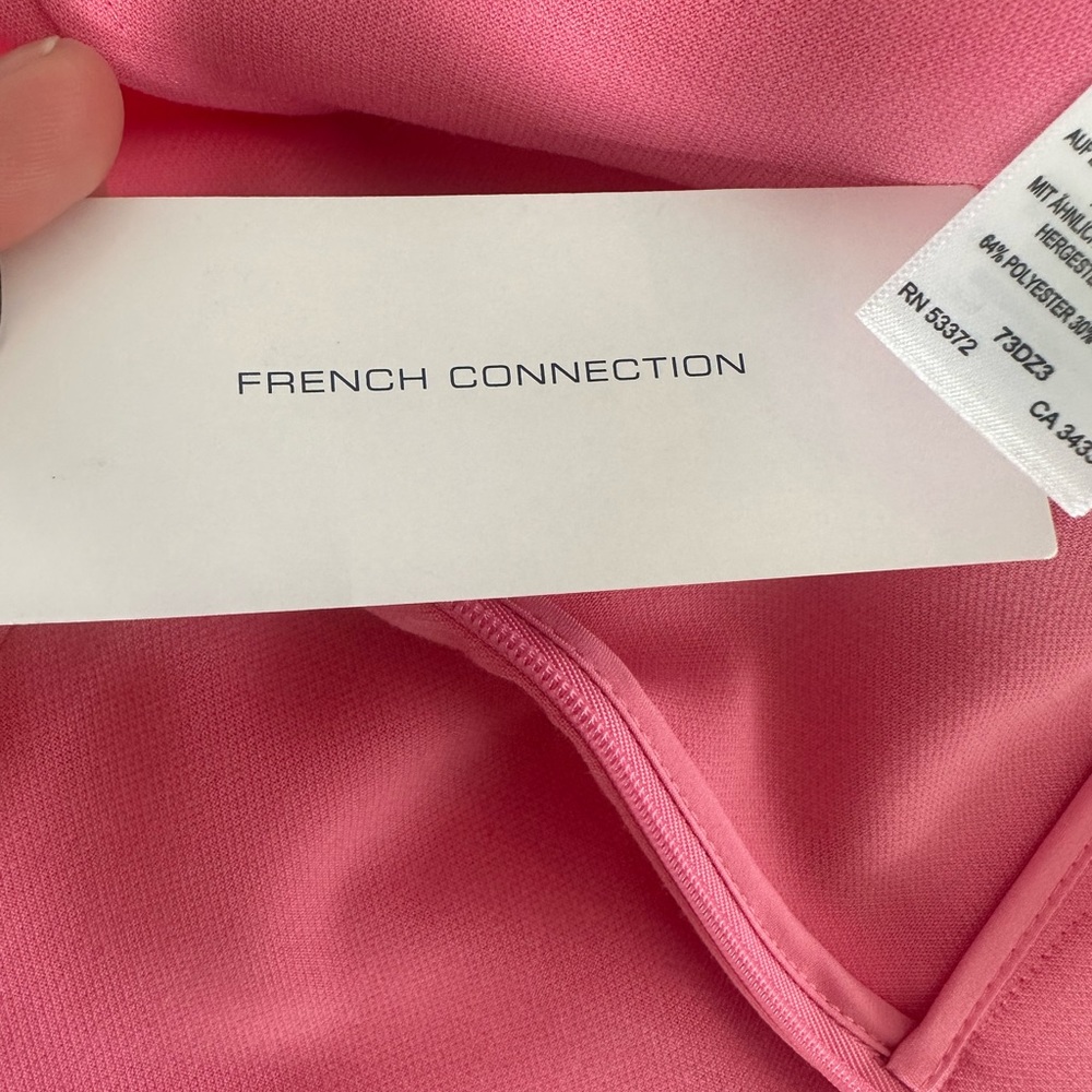 NWT French Connection Pink Mini Skirt US 2 - Picture 10 of 11
